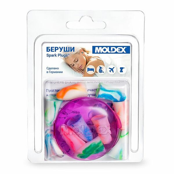 Беруши Moldex Spark Plugs в ассортименте 10 шт