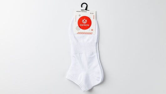 Носки женские белые (1 пара) Oemen, р. 35-39