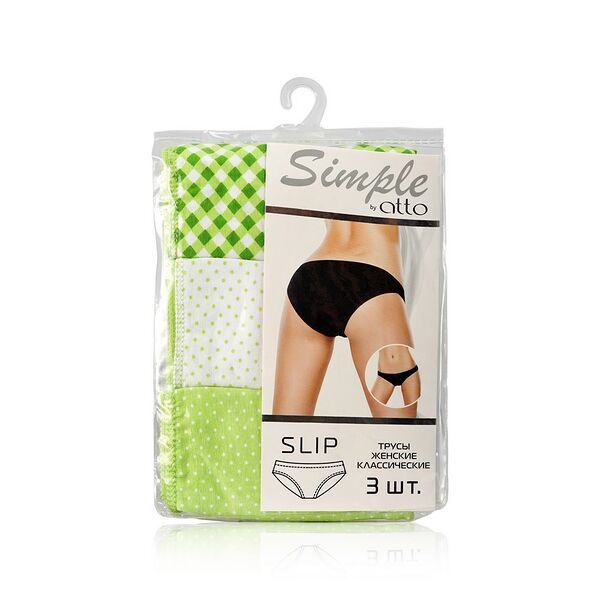 Женские трусы Atto Simple TK-23 XL 3шт