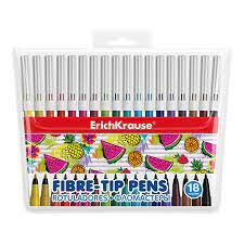 Фломастеры 18 цв. ErichKrause Washable 53365