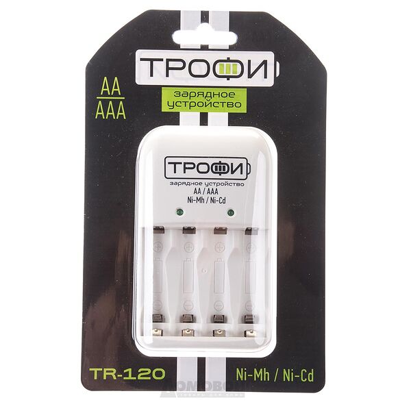 Зарядное устройство Трофи TR-120 4 слота АА/ААА C0031279