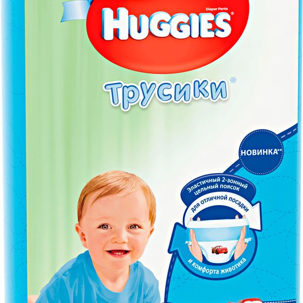 Подгузники-трусики для мальчиков Huggies 3 7-11 кг
