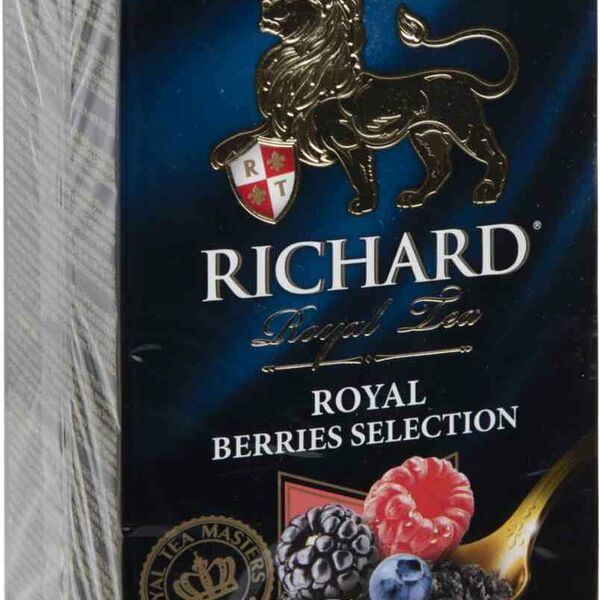 Чай черный Richard Royal Berries Selection, 25×1,7 г, 42.5г