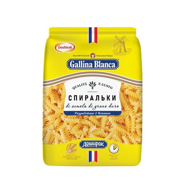 Макаронные изделия Gallina Blanca Спиральки грА в/с 400г