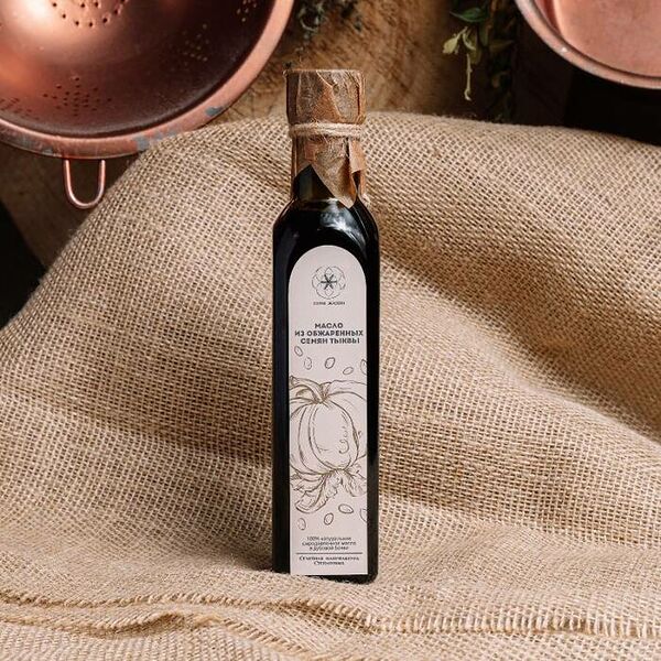 Масло из обжаренных семян тыквы