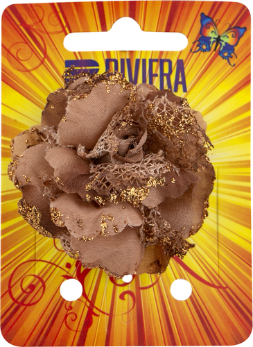 

Заколка Riviera металл и текстиль