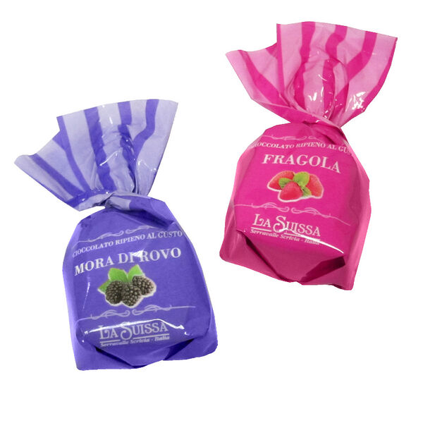 Конфеты Шоколадный Десерт Клубника-Ежевика La Suissa