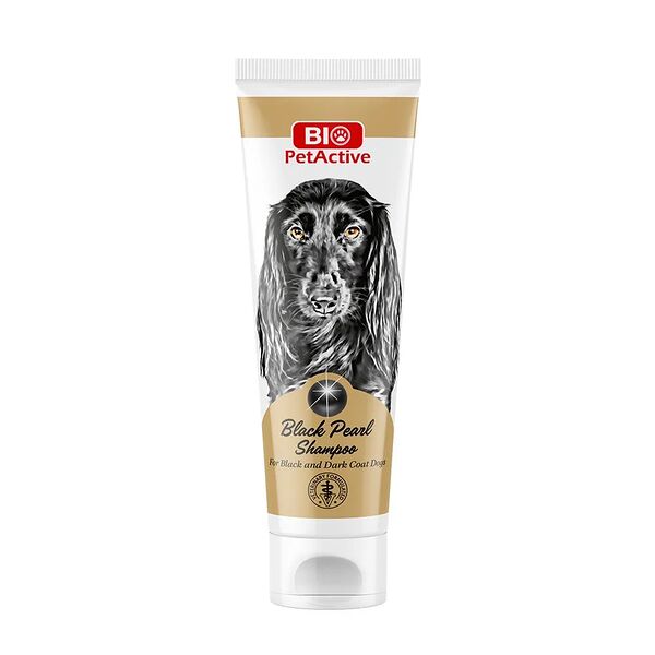 Шампунь BioPetActive Black Pearl Shampoo для собак с черной и темной шерстью, 250 мл