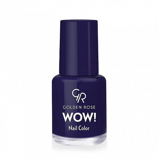 Лак для ногтей Golden Rose Wow! 76 Темно-фиолетовый