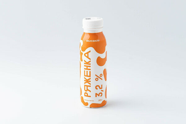 Ряженка 3,2% в бутылке