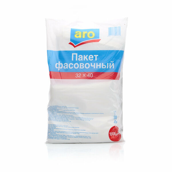 Пакет фасовочный 1000шт 32*40см ТМ Aro (Аро)