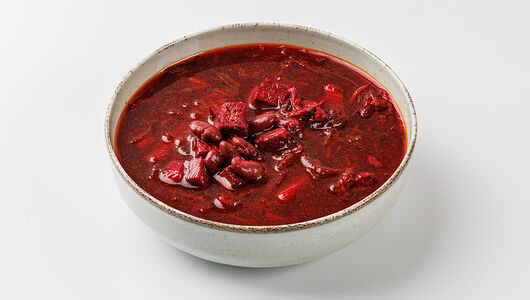 Борщ с говядиной и красной фасолью, замороженный