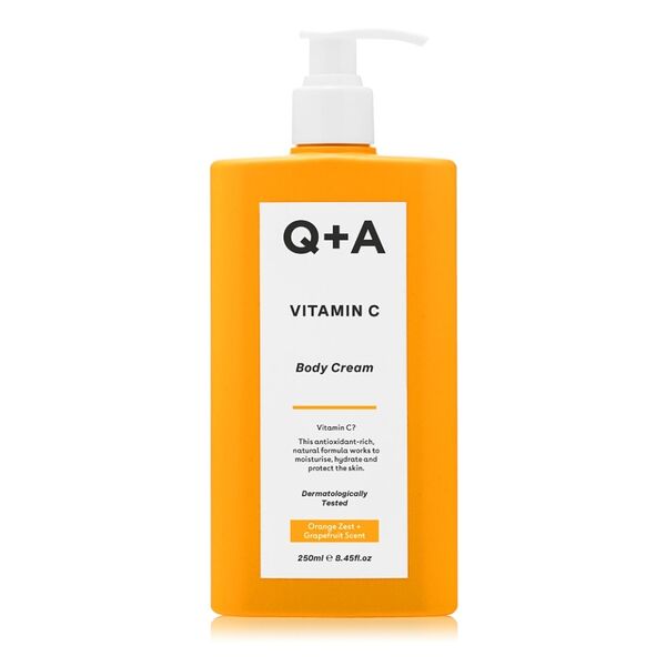 Крем для тела Q+A Vitamin C Ellipsis Brands Ltd, 250 мл