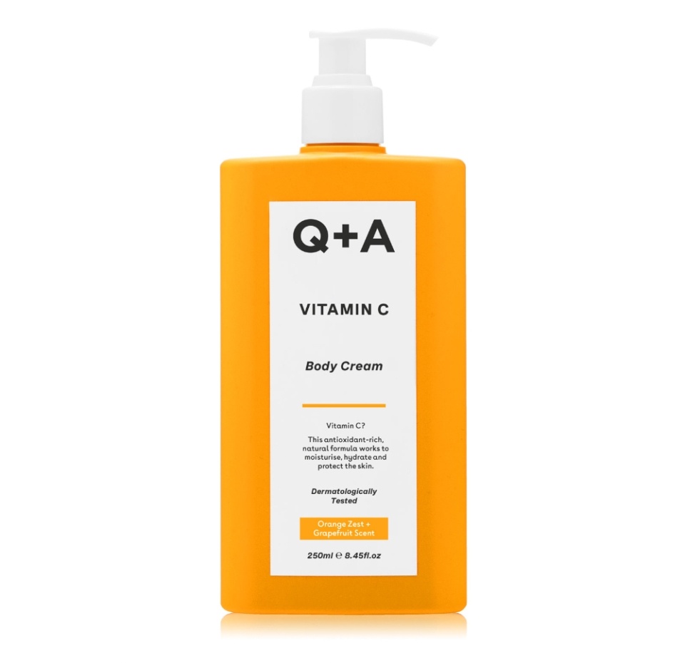 

Крем для тела Q+A Vitamin C Ellipsis Brands Ltd, 250 мл