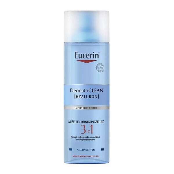Лосьон для лица Eucerin DermatoClean 3 в 1  мицеллярный освежающий и очищающий 200 мл