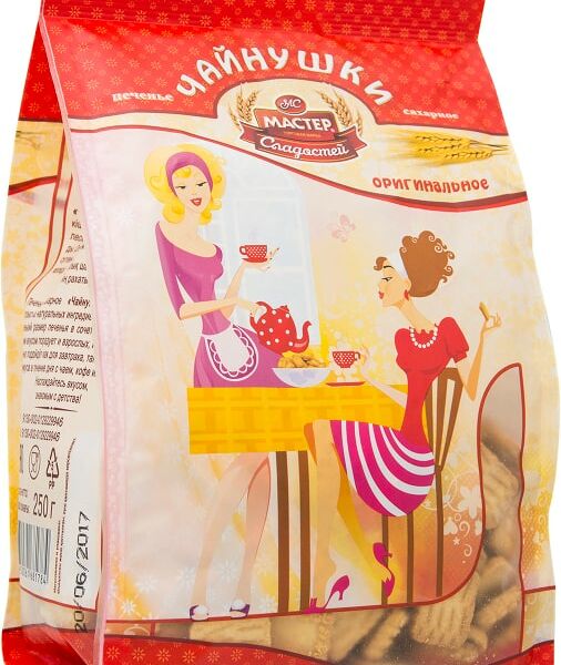 Печенье Мастер сладостей Чайнушки сахарное 250г