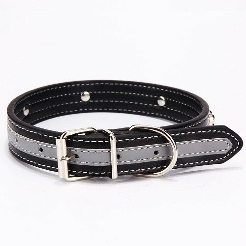 Ошейник Уют с украшениями простроченный 55 см для собак