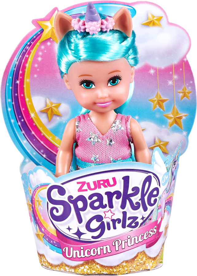 

Кукла SPARKLE GIRLZ Принцесса Unicorn 11см Арт. 10094TQ1-S004/10092BQ2-S001