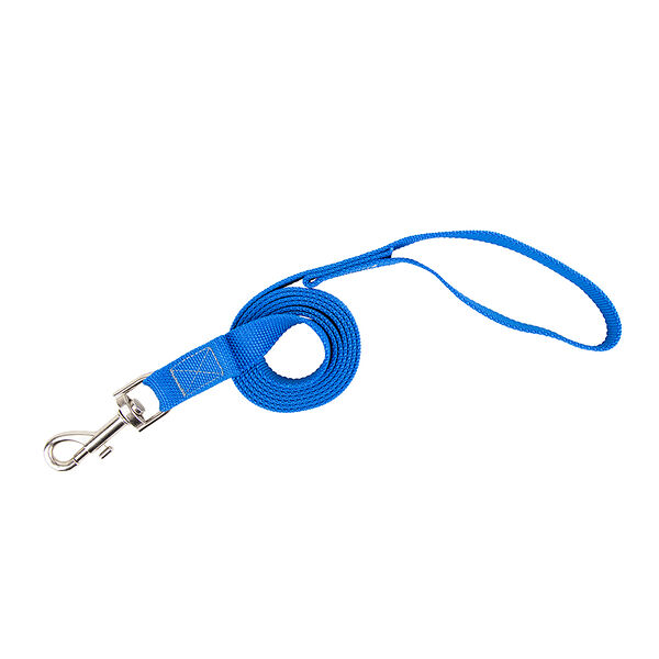 Поводок нейлон 20 1,5м голубой