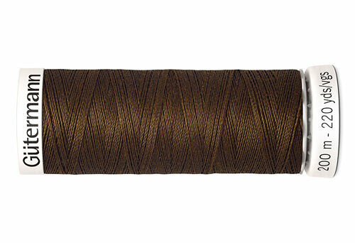 748277 Нить Sew-all для всех материалов, 200м, 100% п/э Gutermann(280 торфяной)