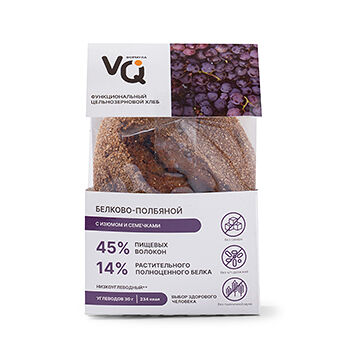 Хлеб Белково-полбяной с изюмом и семечками ZbreadD