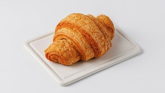 Круассан с шоколадом и кокосом, веган