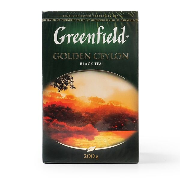 Чай черный Greenfield Golden Ceylon листовой