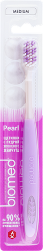 

Зубная щетка Biomed Pearl White Medium в ассортименте
