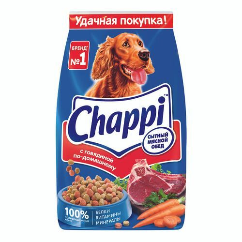 Корм для собак Chappi говядина