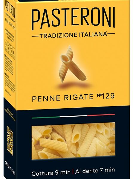 Макароны Pasteroni Penne Rigate №129 400г