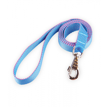 Поводок Аркон Dog&Vogue NEO нейлон голубой 2см*150см