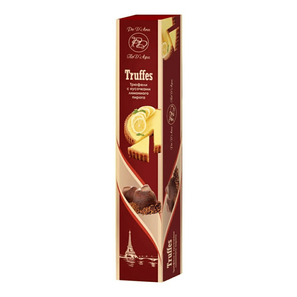 Трюфели PoD'Aree с кусочками лимонного пирога