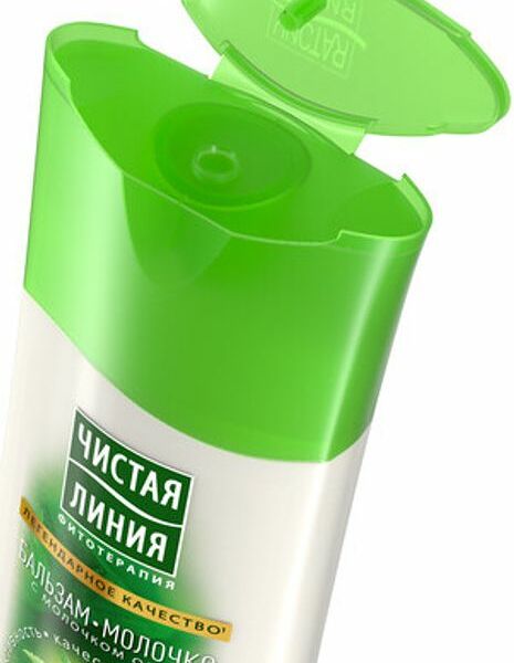 Бальзам-ополаскиватель для волос Укрепляющий Чистая Линия Крапива с молочком овса