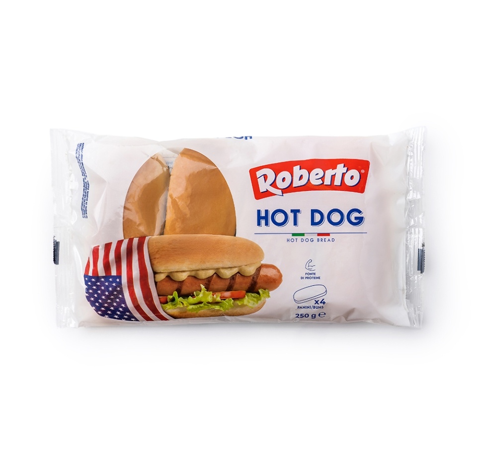 

Булочки для хот-догов Roberto 250 г, Италия