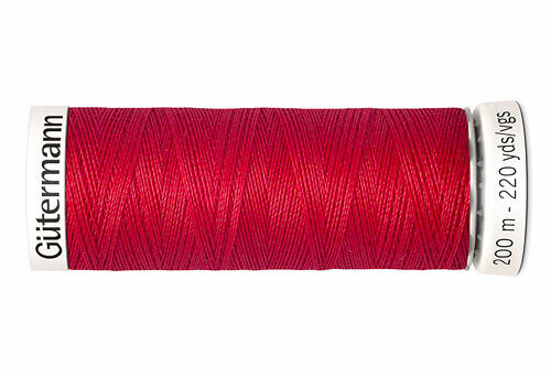 748277 Нить Sew-all для всех материалов, 200м, 100% п/э Gutermann(156 красный)
