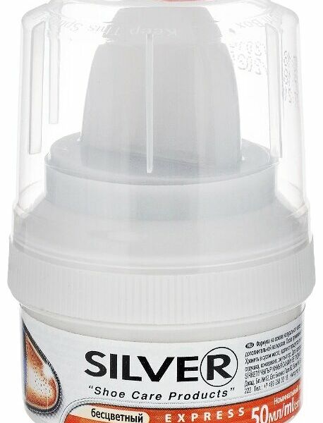 Крем-блеск Silver Express для обуви бесцветный