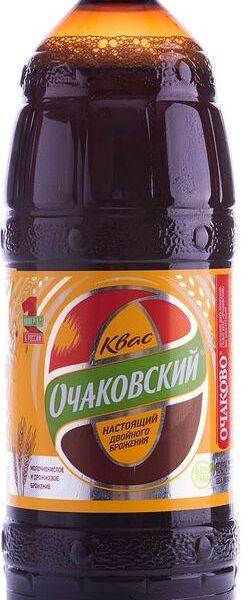 Квас двойного брожения Очаковский фильтрованный