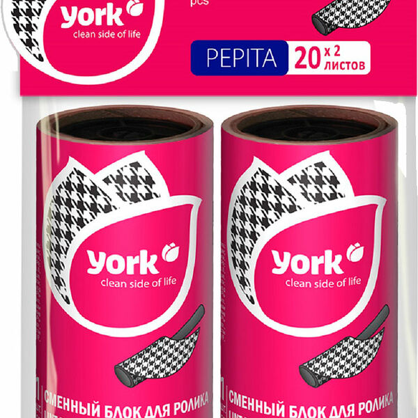 Сменный блок York Pepita для липкого ролика 2 шт.