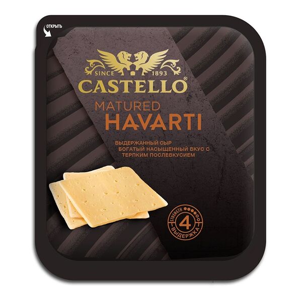 Сыр Castello Maturedi Havarti нарезка