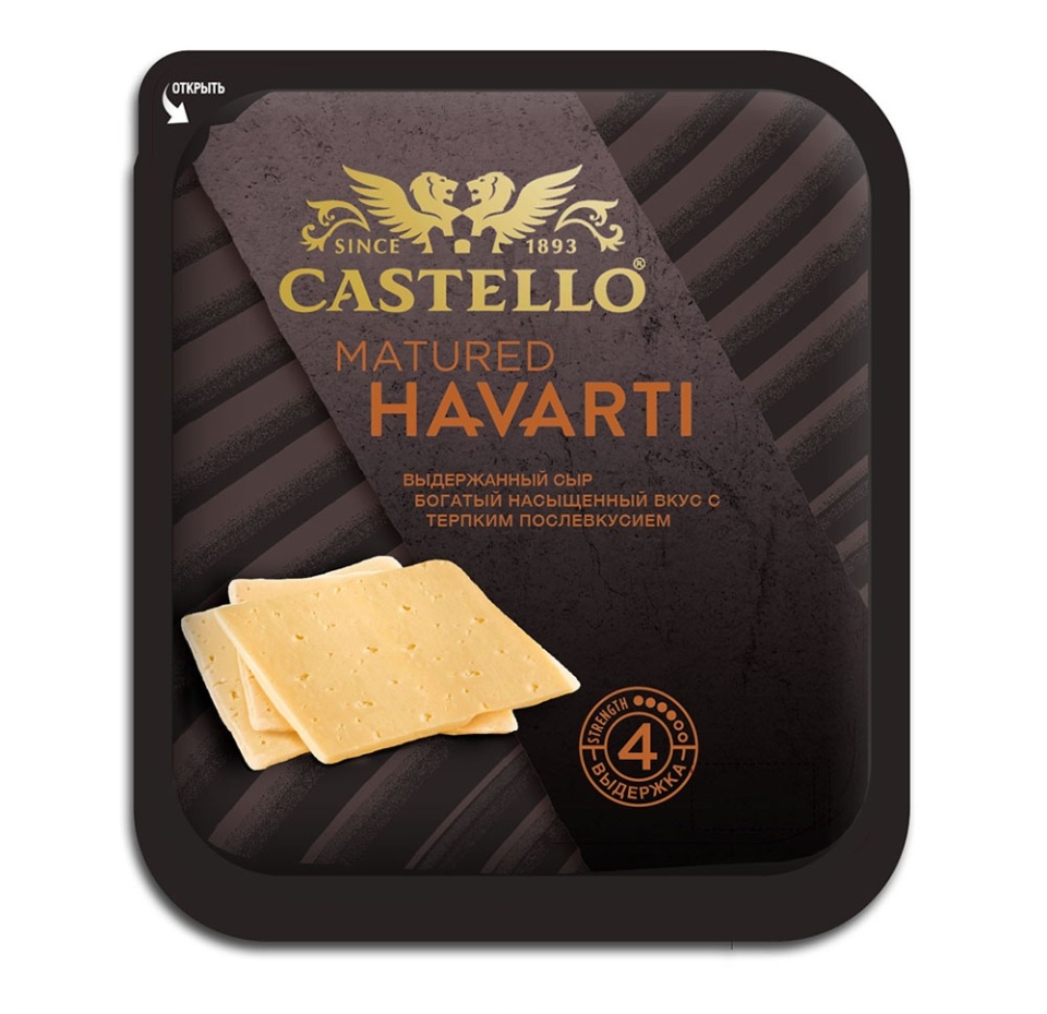 

Сыр Castello Maturedi Havarti нарезка 150 г