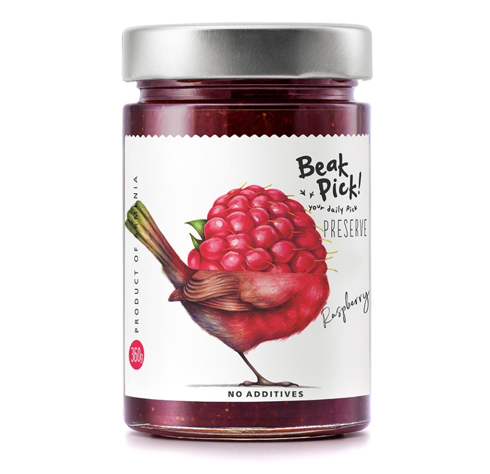 

Варенье Beak Pick из малины 360г Армения