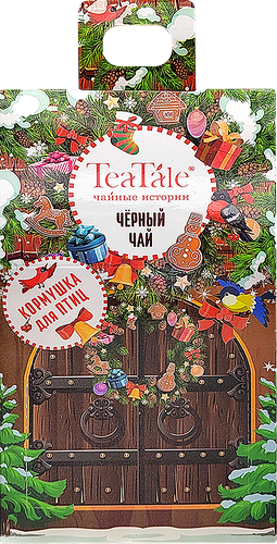 Чай черный TeaTale Зимний Кормушка для птиц байховый, крупнолистовой