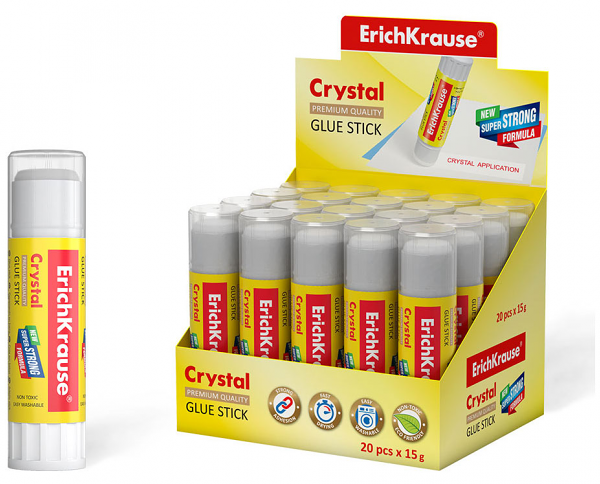 Клей-карандаш Magic (Мейджик) 15 г ТМ Erich Krause (Эрих Краузе)