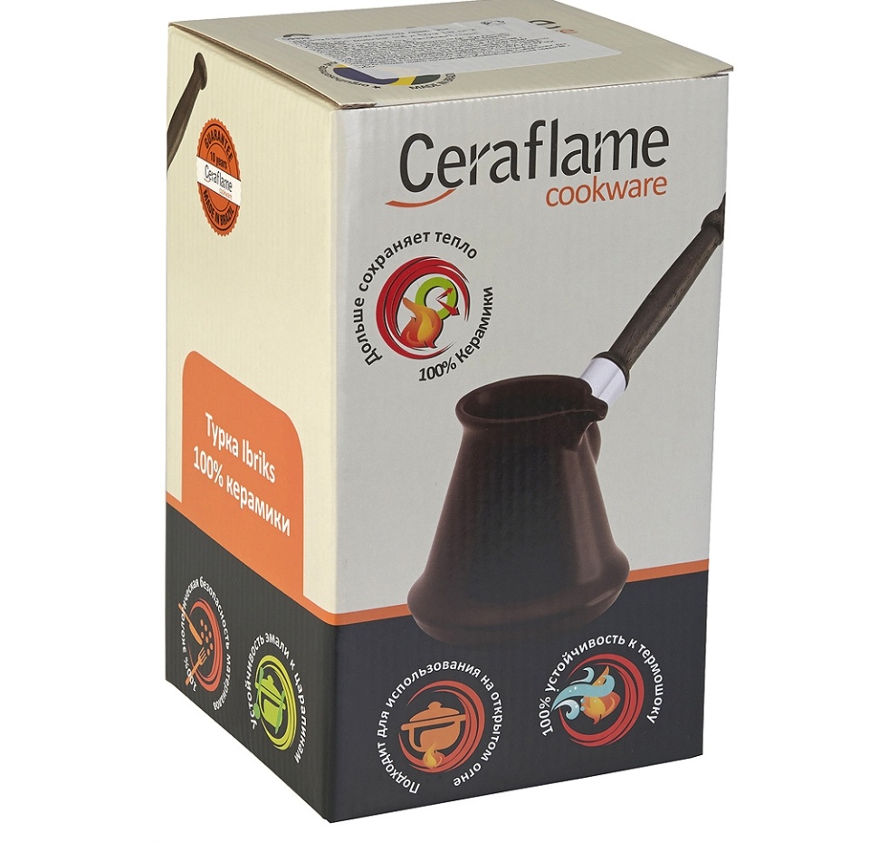 

Турка Ceraflame Ibriks керамика, 0.3 л цвет в ассортименте
