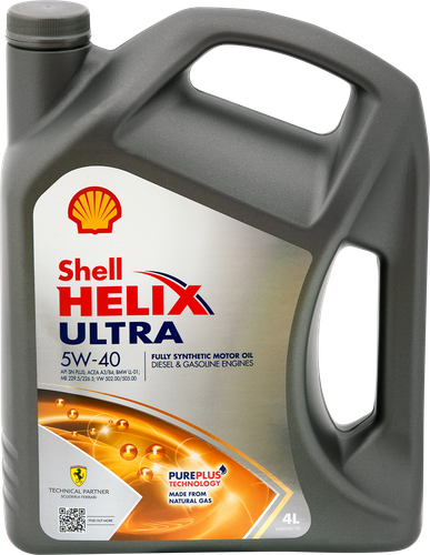 

Масло моторное Shell Helix Ultra 5W-40 4 л