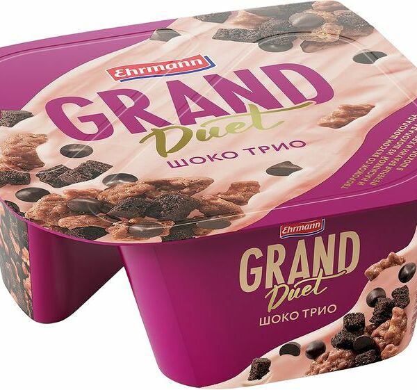 Десерт творожный Grand Duet Шоко Трио 7,3% 138 г
