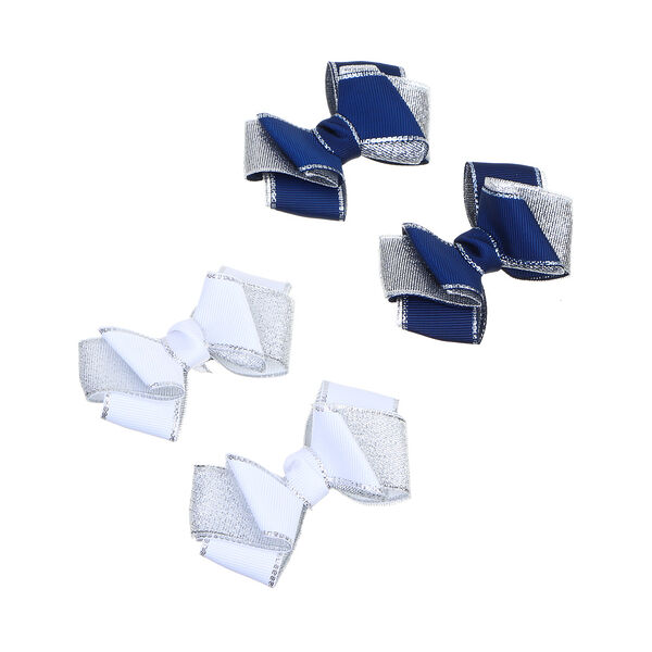 Beriotti набор детских зажимов для волос 2шт, 9см, полиэстер, металл, 2 цвета, шб23-02