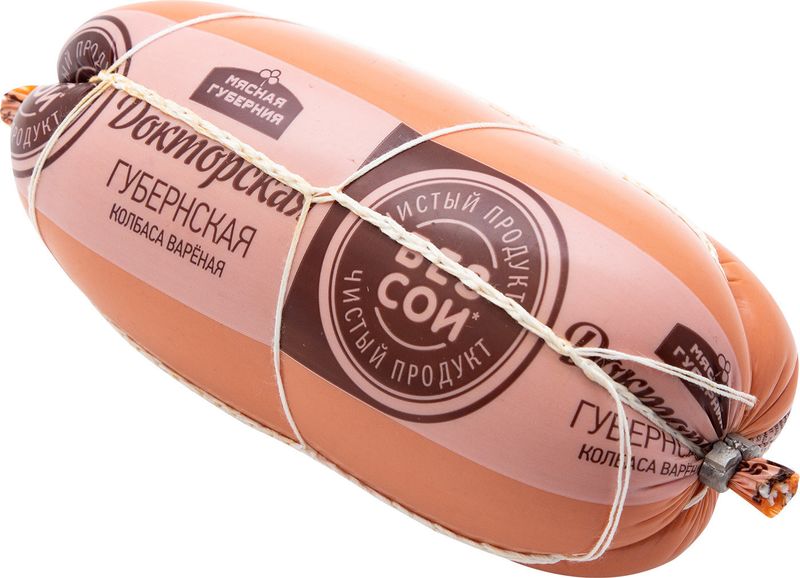 

Колбаса вареная Мясная губерния Докторская Губернская 500 г