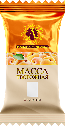 

Масса творожная А.РостАгроКомплекс с курагой 20% 180 г