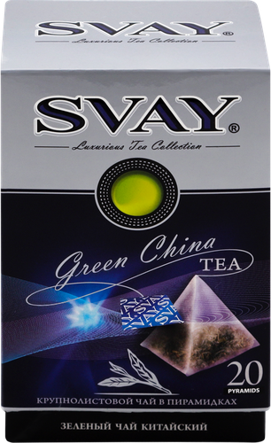 

Чай зеленый Svay Китайский байховый, 20 пирамидок